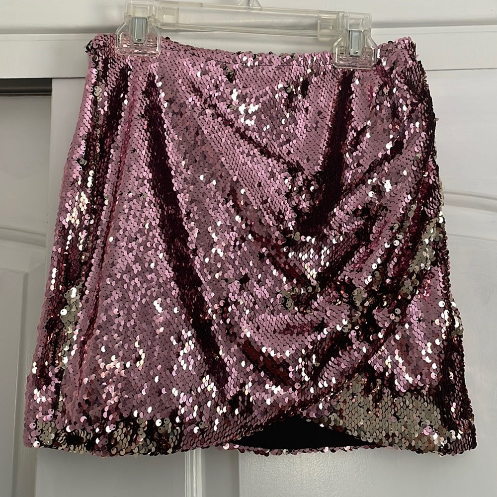 Sequin topshop skirt